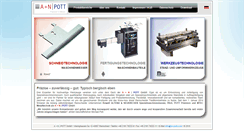 Desktop Screenshot of an-pott.com